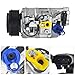 Lapvier AC Compressor and A/C Clutch Replacement for BMW 335i 435i 535i 640i 740i M235i GT xDrive Gran Coupe M2 M3 M4 X5 X6 3.0l 2010-2019, 64529154070 64529399060 64529217868