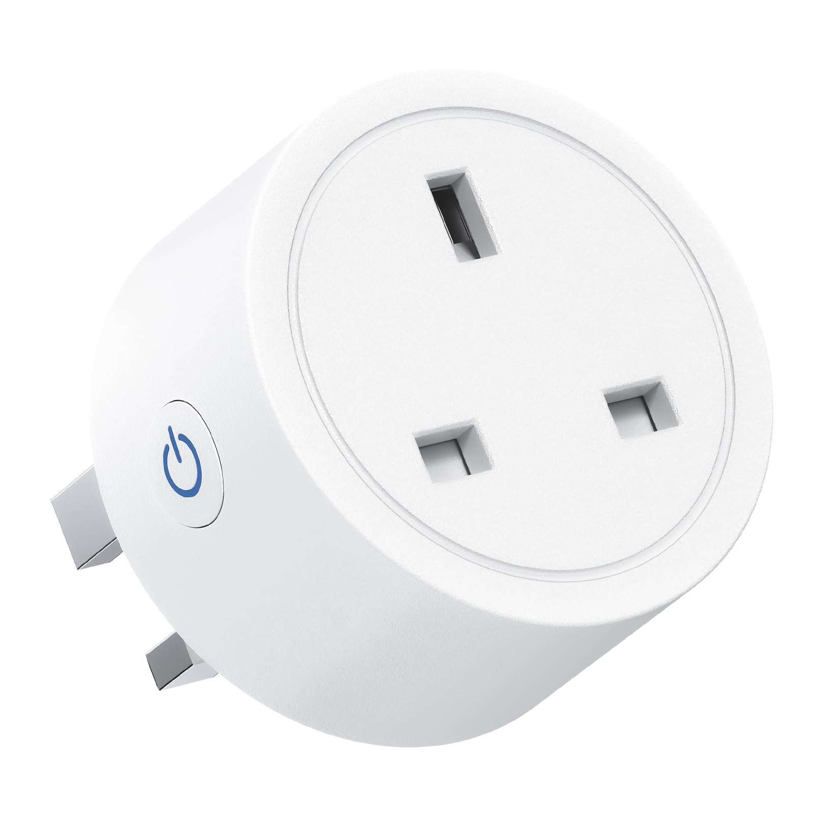Smart Plug,Smart Plugs Wireless Remote Control Timer Plug with Energy Monitoring 13A Smart Socket that Work Alexa,Google Home,2.4GHz Wi-Fi Only