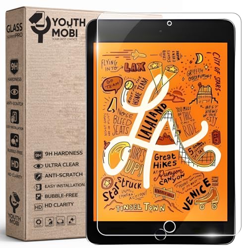 Image of Tempered Glass for iPad Mini 5 / Mini 4 (7.9 Inch) | Crystal Clear Screen Protector | Full Coverage with Easy Installation Kit