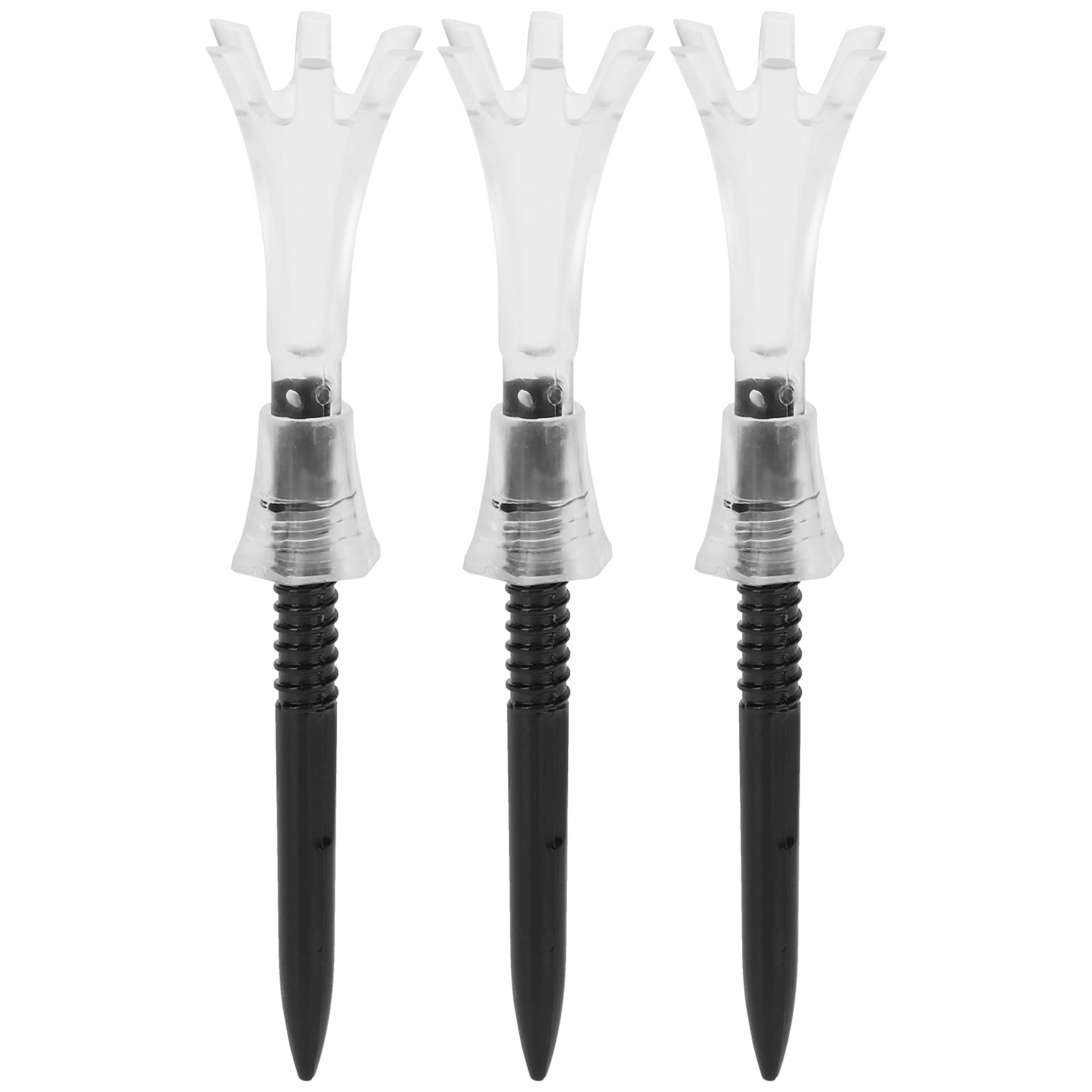 Tees, Plastic Tees Balls Holder Adjustable Height Tees for Fathers for Family Members for Fans