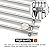 Hongso 17 1/4" SUS304 Stainless Grill Grate Replacement for Old Weber Spirit E-310 S-310 E-320 S-320, Genesis Silver Platinum & Gold B/C, Grill Grids 7527 7526 7525 9930 2-Pack(SCI930)