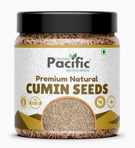 Image of ORGANICPACIFIC Premium Cumin Seeds (Jeera) 250g | 100% Natural Whole Sabut Spice for Cooking, Tadka & Daily Use | No Artificial Colours & Preservatives