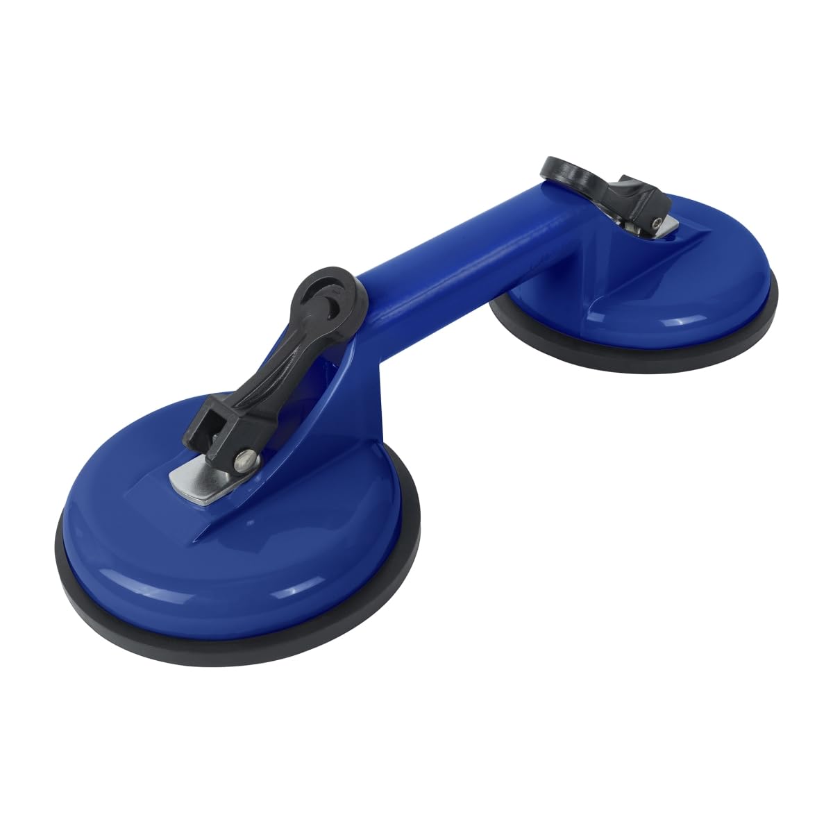 QEP 75003 Double Suction Cup for Large Glass and Tile - Blue 88 Lb. Lifting Capacity