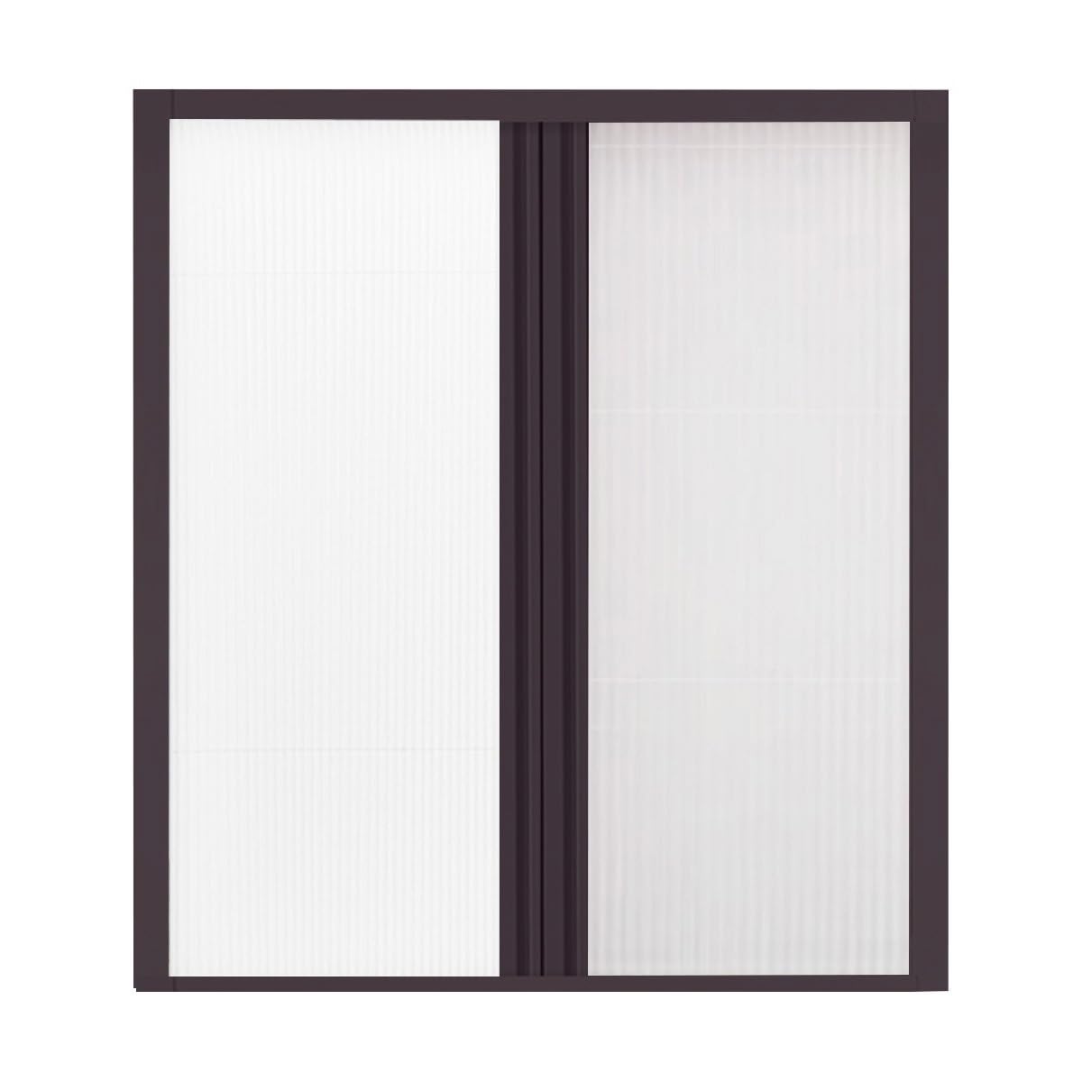 Day Night Cordless Cellular Blinds, Honeycomb Blackout Blinds, Coffee Aluminum Frame Honeycomb Blinds, Cellular Shades Sliding Left and Right for Indoor Use(White,100cm Wx 150cm H)