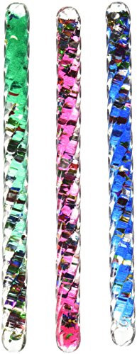 Toysmith Dinki Glitter Tubes - 6 1/2 inch - Set of 3