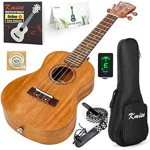 Kmise Tenor Ukulele with Starter Pack Cover