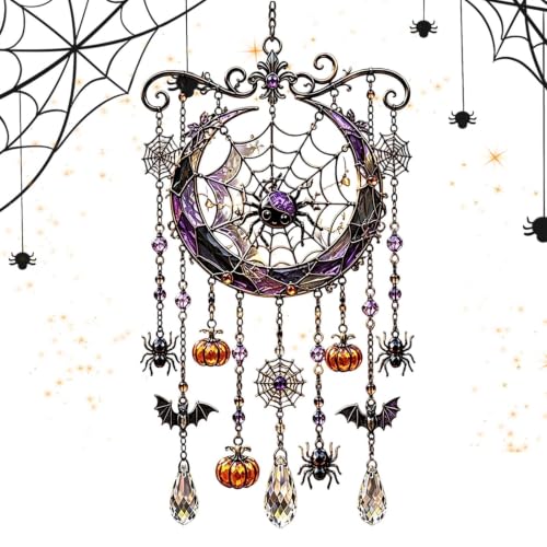 Decoración de Halloween de acrílico 2D para adornar ventanas sin espacio 7