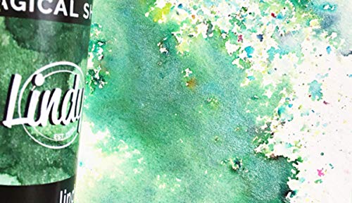 Lindy's Stamp Gang CATEDRAL DE AGITADOR MAGICAL, Cathedral Pines Verde, talla única