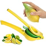 Fácil de transportar y almacenar: este exprimidor manual es ligero y fácil de transportar, se puede almacenar fácilmente en un cajón de utensilios y ayuda a asegurar que tu cocina permanecerá organizada cuando no esté en uso.