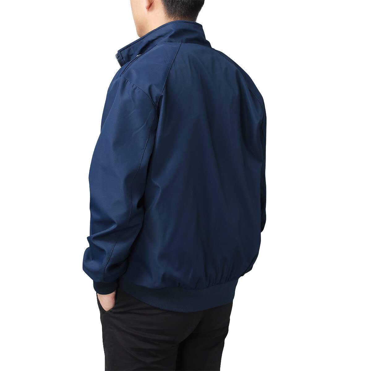 YOUTHUP Chaqueta de Verano Ligera para Hombre Estilo Informal Estilo Bomber de Transición