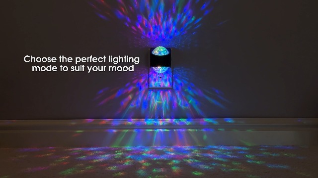 Image of JandCase Night Lights Plug into Wall, Star Projector RGB Night Light with 9 Color Change, Automatic Galaxy Nightlight Plug in with Light Sensor for Bathroom Hallway Room Decor