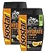 Isostar Hydrate & Perform 2x400g bebida isotónica de electrolitos - solución de electrolitos para apoyar el rendimiento deportivo - naranja, paquete de 2
