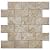 DICOFUN Sandstone Look Peel and Stick Backsplash Wall Tiles, 12"x12" Thick PVC Subway Tile for Kitchen Backsplash, 10 Sheets