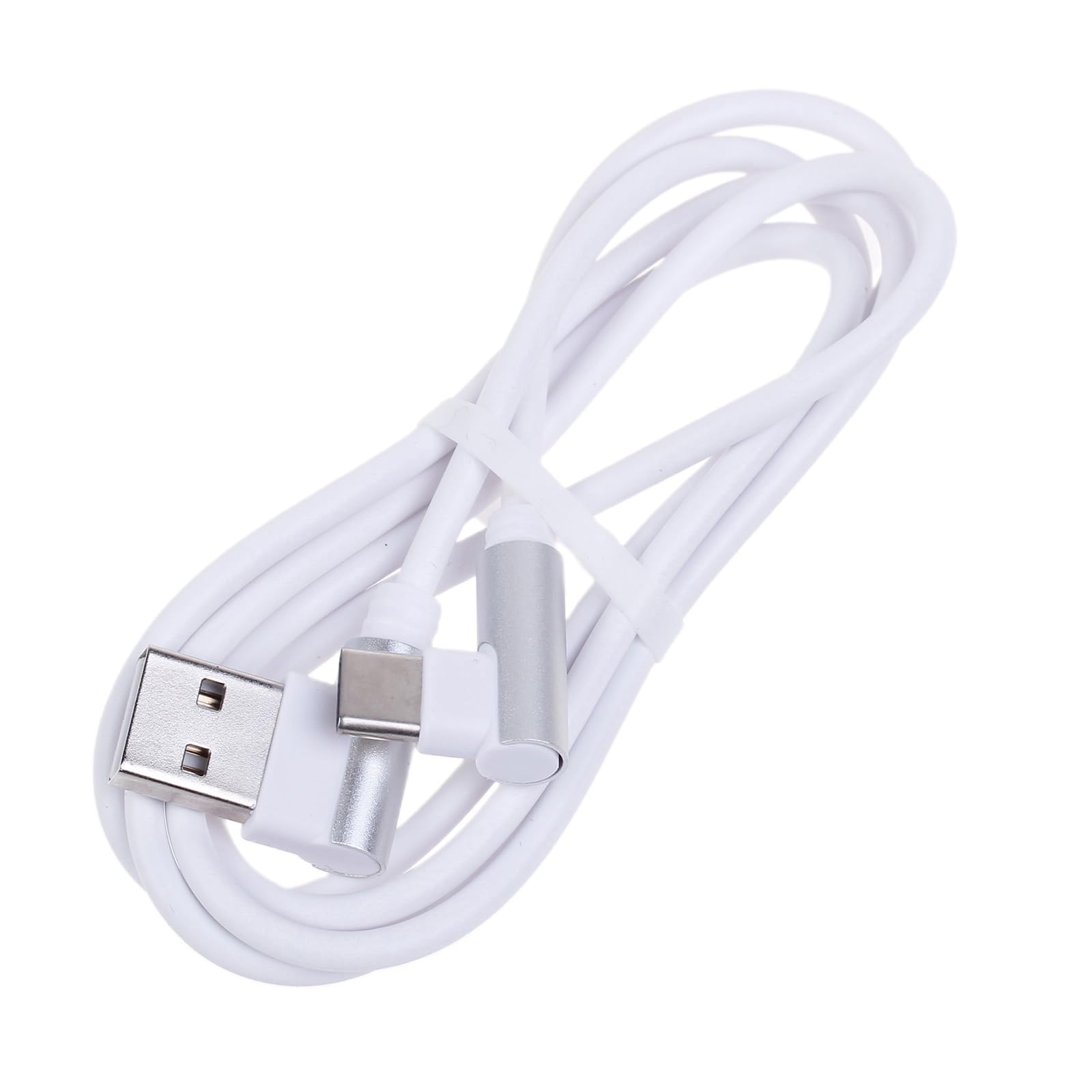 Maxtonser USB C To USB A Male Cable 90 Degree Right Angled 2M USB C Fast Charging And Data Transfer For Smartphones And Tablets