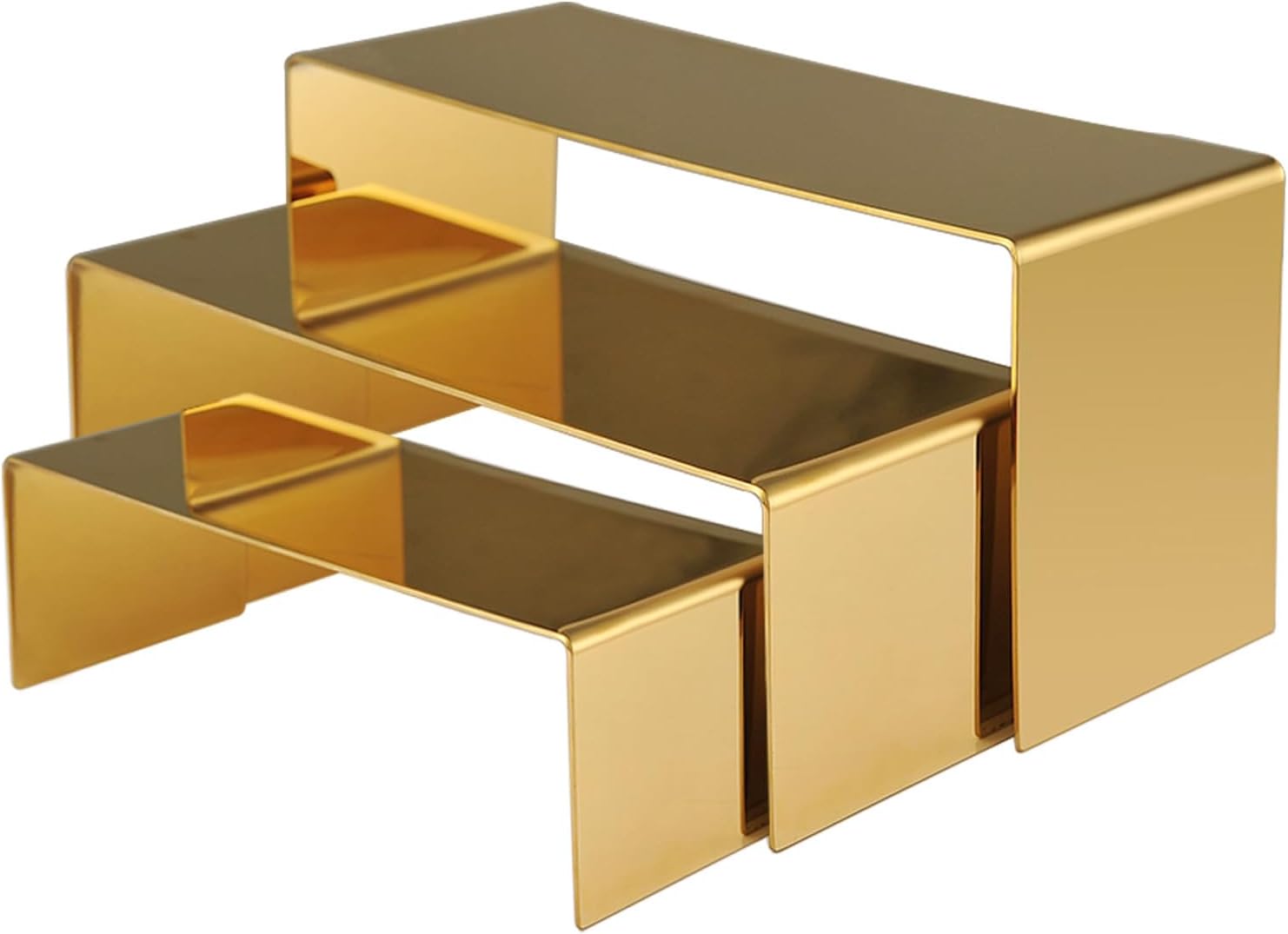 Elitnus Gold Clutch Purse Display Stand 3 Steps Clutch