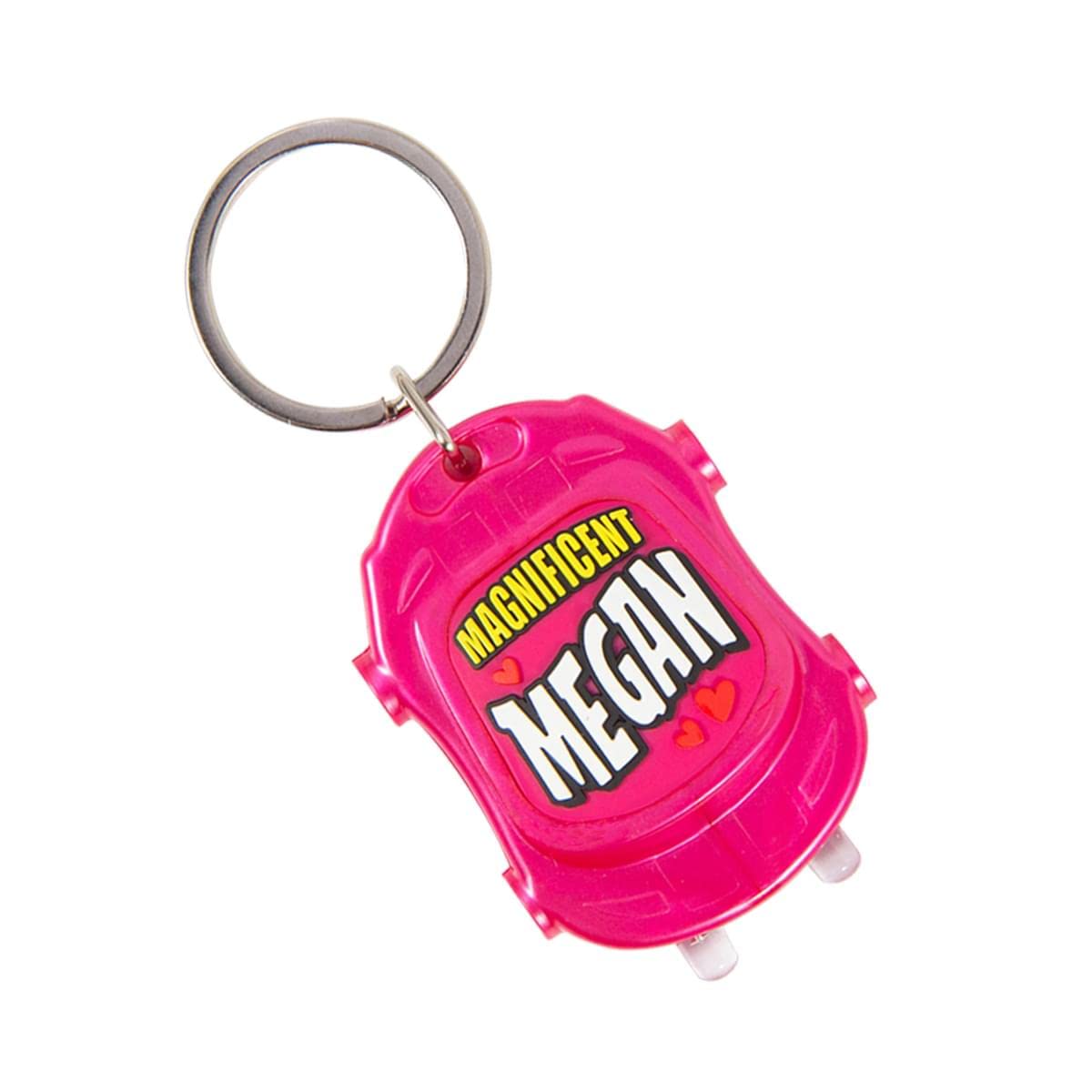 History & Heraldry Unisex Megan Personalised Keyring Twin Turbo Torch (Megan)