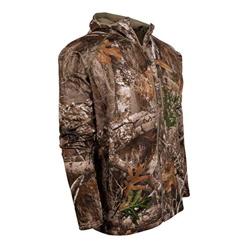 King's Camo Hunter Grid Fleece Full Zip Hoodie2