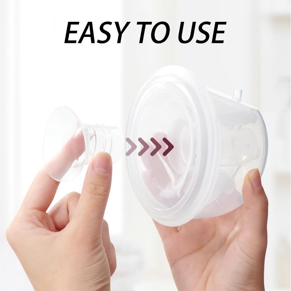 Hodaqe Breast Pump Flange Inserts for 24 mm Shields, 5 Pcs