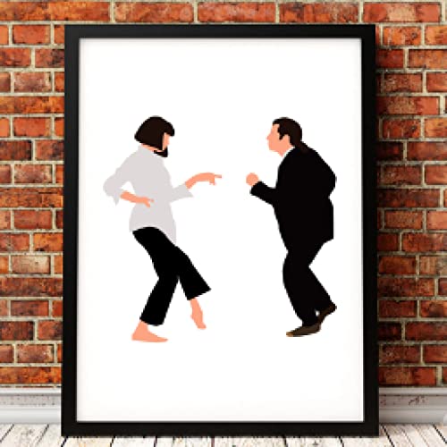Affiche film classique 70x100cm design abstrait minimaliste sur toile pour salon