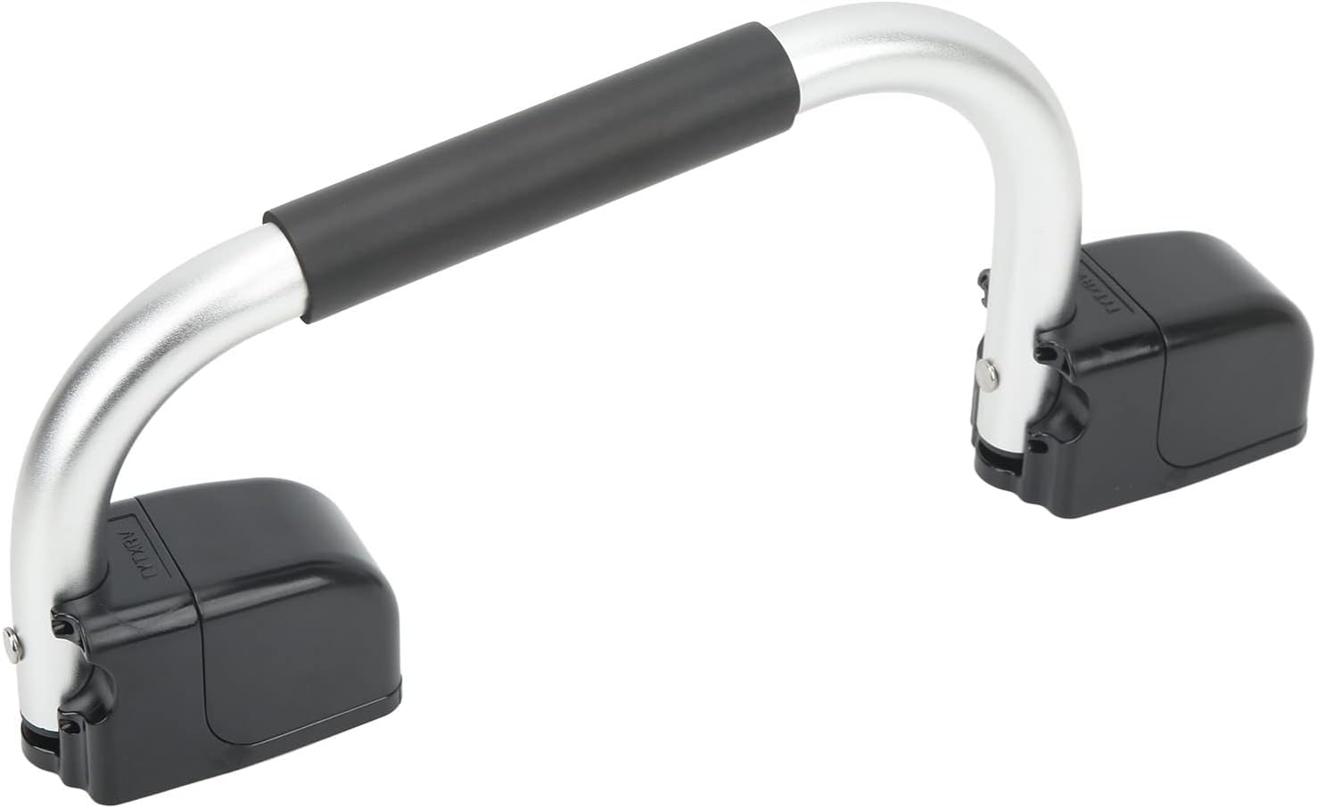 RV Assist Handle Folding Entry Door Grab with EVA Grip Compatible with Motorhome Trailer Aluminum Alloy Support