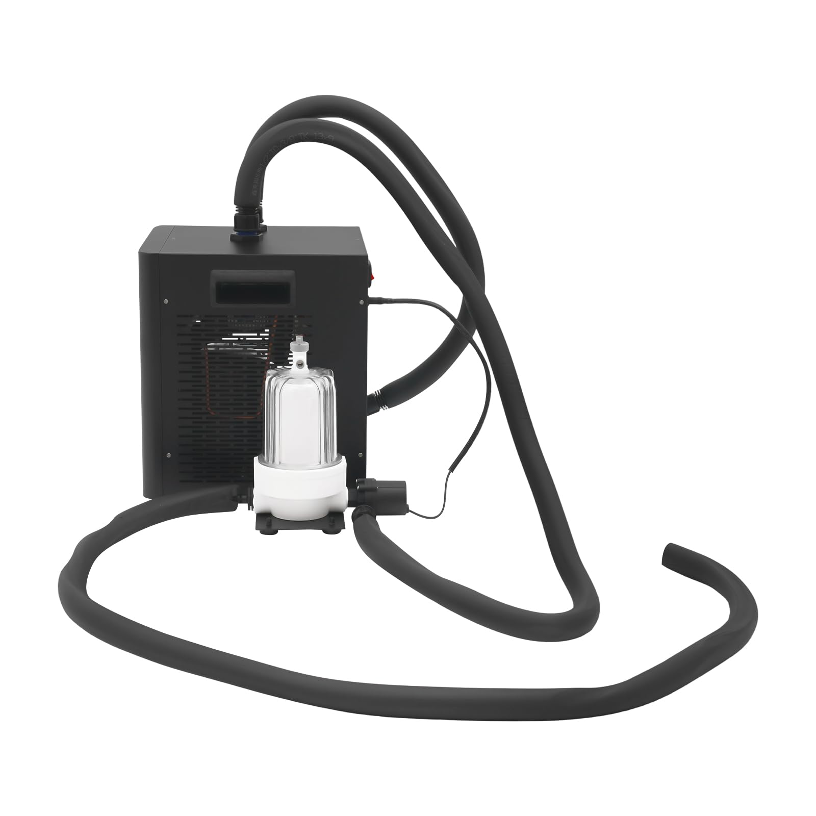 Refroidisseur de bain de glace 220 V 1/3 CV, panneau tactile, 36-122 °F