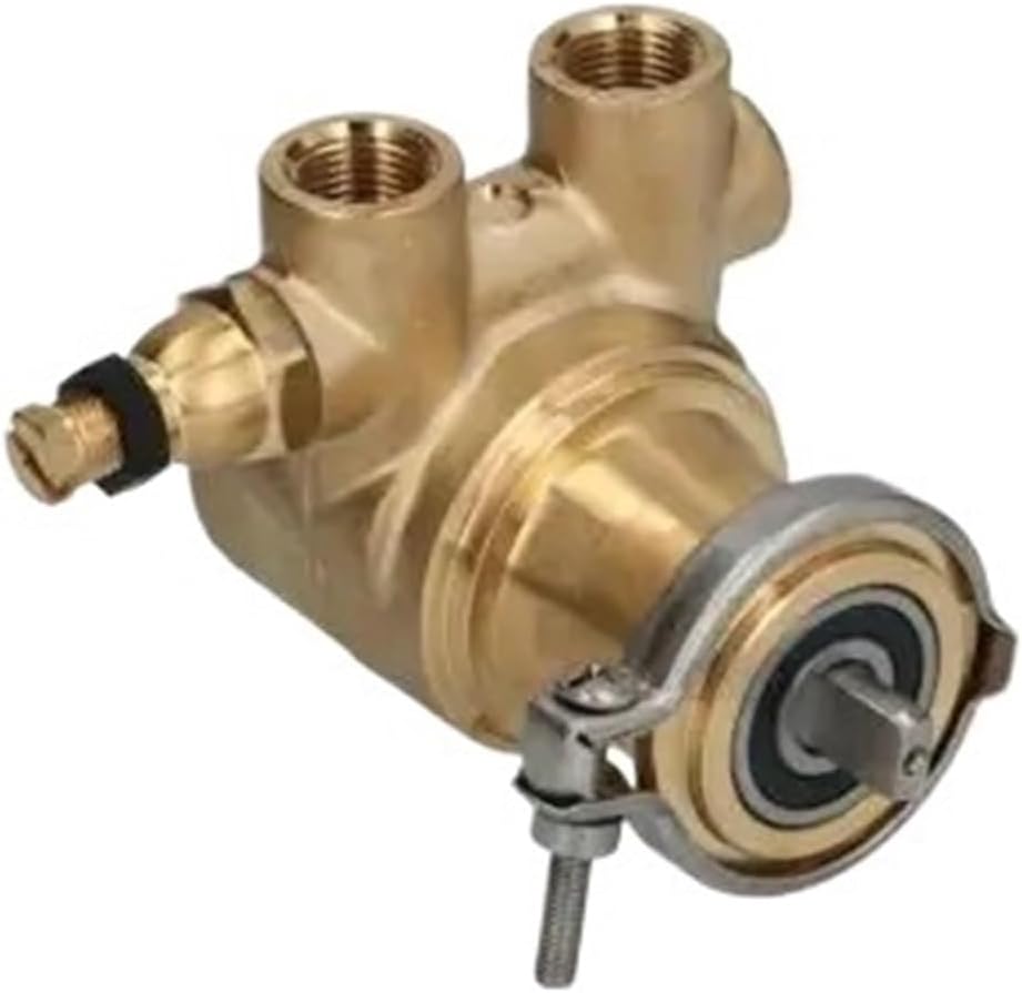 Compatible For RANCILIO ASTORIA CMA BEZZERA 3/8" ROTOFLOW COFFEE MACHINE WATER PUMP HEAD 1330012 ROTARY VANE 200 LPH
