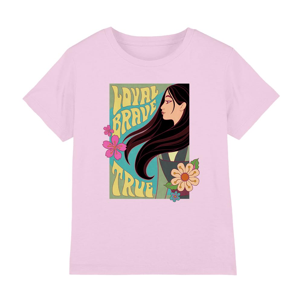 Disney Kids T-Shirt Pink Size 7-8 Years