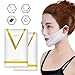 V Line Face Mask and Double Chin Reducer Intense Jawline Mask, Lifting Patch for Chin Up & V Lifting Chin Mask-Chin Up Moisturizing 2pcs (aliver)