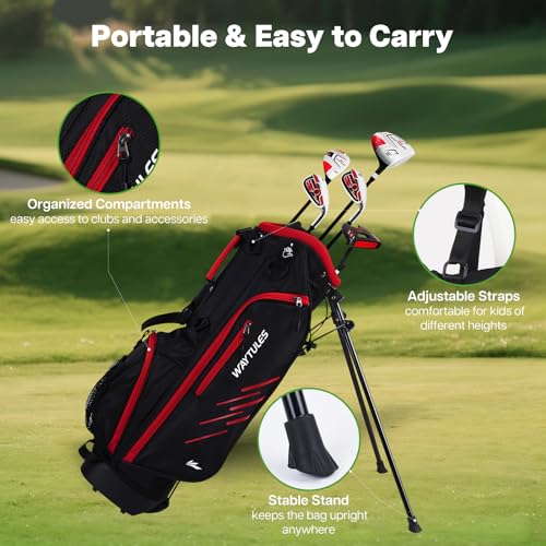 Kids 7-Piece Golf Club Set