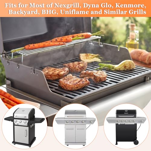 Image of Grease Tray with Catch Pan Adjustable Universal Drip Pan for Dyna Glo, Nexgrill, Expert Grill, Kenmore, BHG & Expert 3 /4 /5 Burner Gas Grill for Dyna glo Grill Replacement Parts
