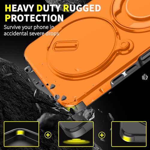 Coque Honor Magic 8 Lite avec support de protection caméra et châssis antichoc - 2