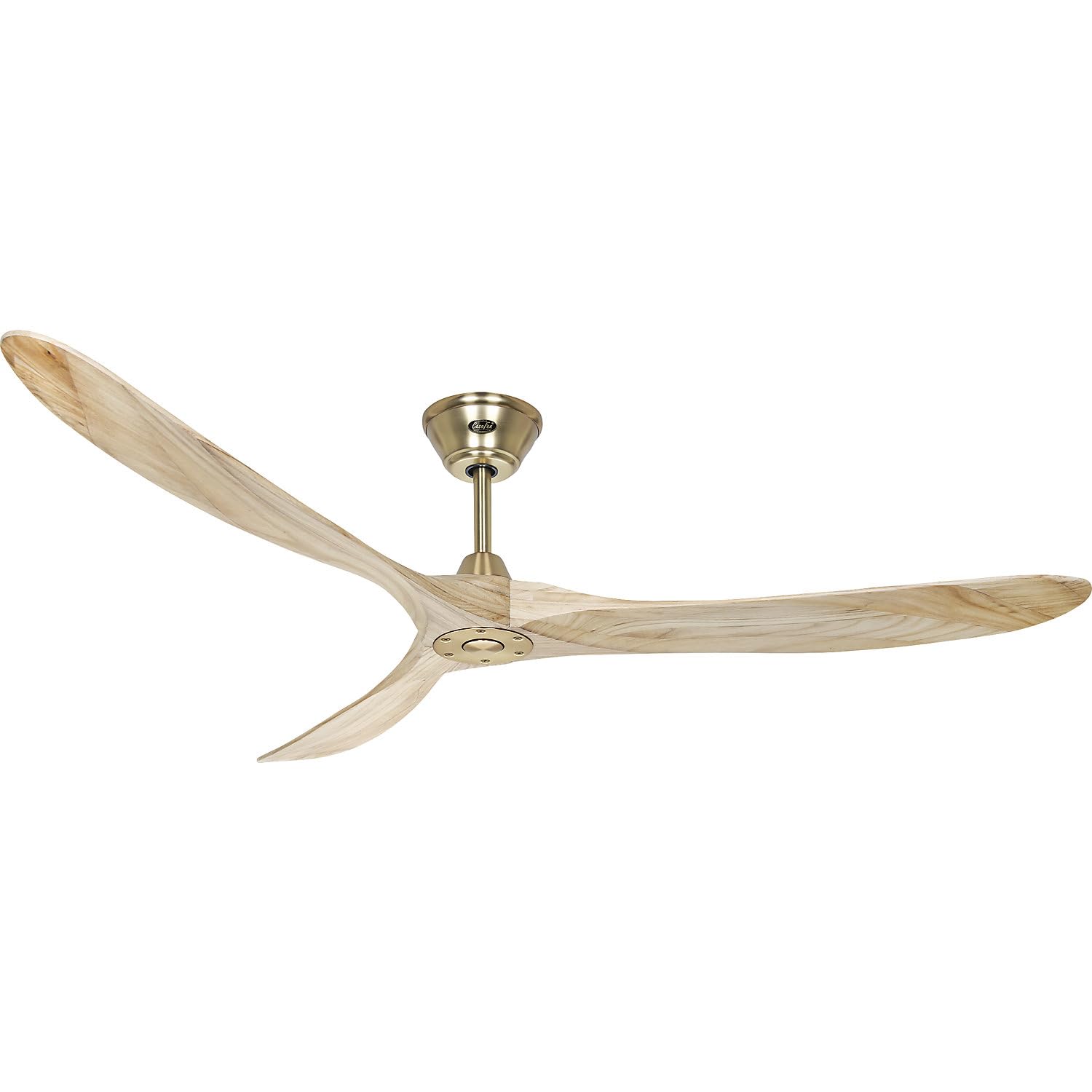 Casafan | Ventilateur de plafond ECO GENUINO | Ø hélice 1800 mm | naturel/laiton