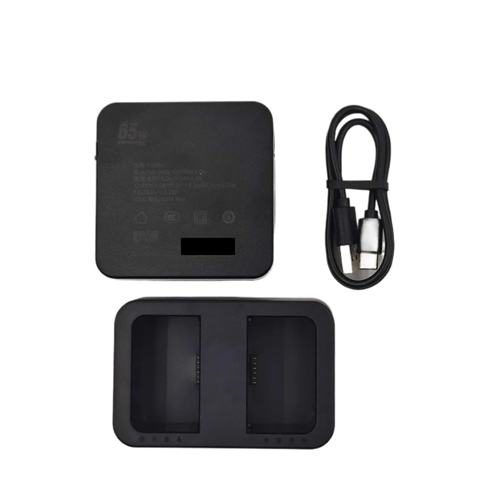 Compatibile con DJI, Caricabatterie Intelligente WB37 T50 T60 | Caricabatterie intelligente universale WB37, accessorio radiocomando T60 T50 T40 T25 T20, hub ricarica