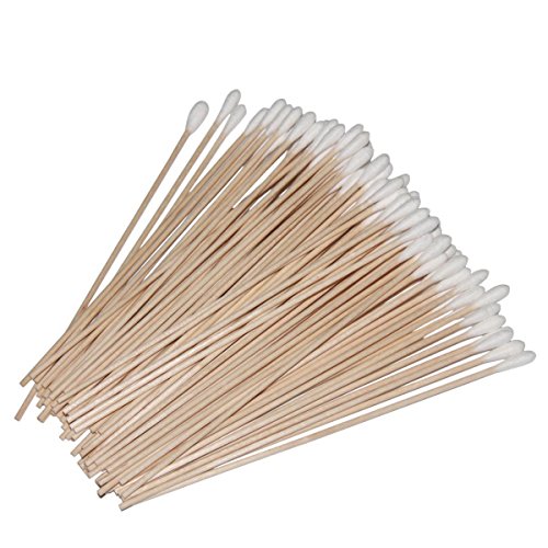 200 Pcs Cotton Swab Applicator Q-tip Swabs 6