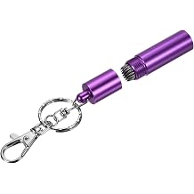 M METERXITY Snooker Billiard Pool Cue Tip Tool - Aluminum Alloy Cue Stick Repair Tool with Keychain, Multifunction, Apply for Snooker
