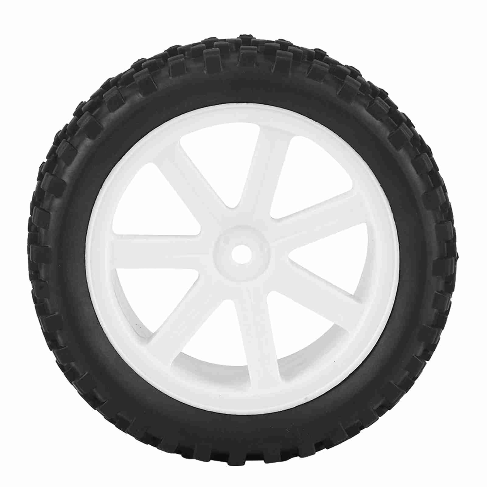 VGEBY1 4pcs RC Racing Tyre, Ruedas 1/10 RC Neumático de Coche Rubber Tire Wheel para ZD Racing LRP Traxxas Buggy Car Model Car Accessories Accesorios De Modelos