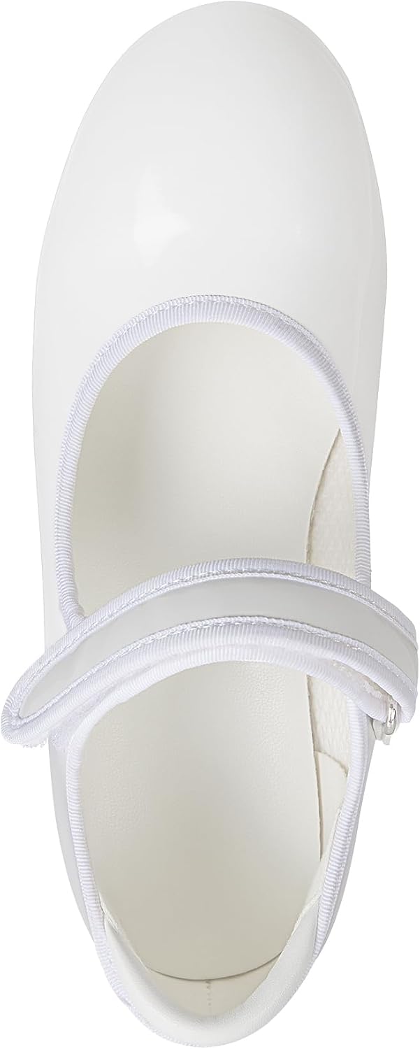 Linodes Economy Easy Strap Tap Shoe for Girls Boys Dance Flat Toddler