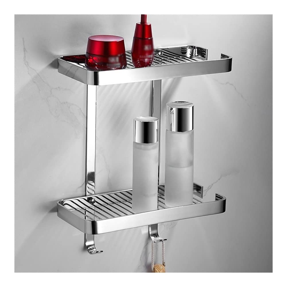 Shower shelf corner corner shower caddy Shower Shelf Racks Brushed Gold Bathroom Shelves Metal Shower Corner Shelf Wall