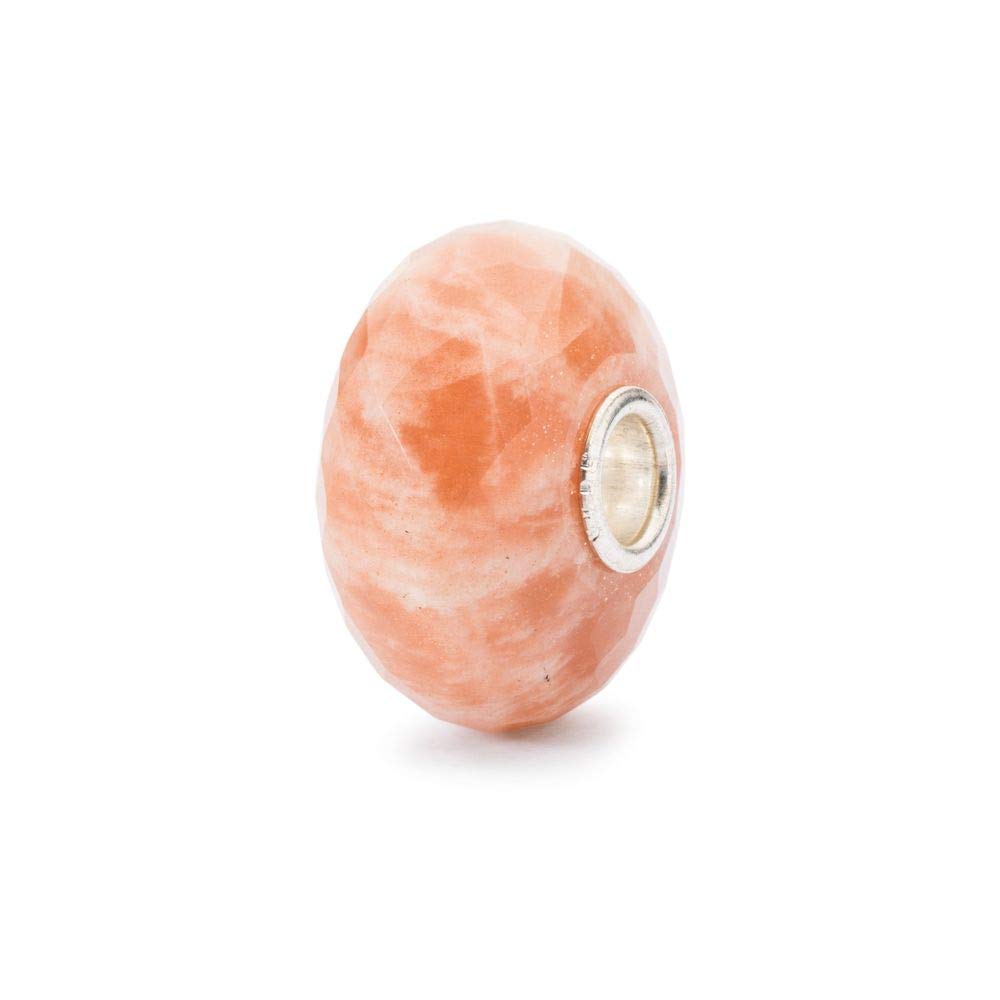 Trollbeads Damen-Bead Roter Mondstein 925 Silber - TSTBE-20022