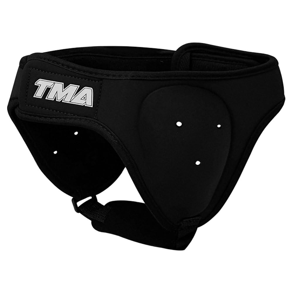 TMA Ear Guards for Grappling, BJJ and Wrestling, Neoprene Padded Headgear for Boxing Training, Sparring, Fighting, Martial Arts with Adjustable Strap, Ear Protection for Rugby, Judo, Jiu Jitsu