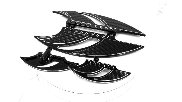 Amazon.com: HCmotorku Motorcycle Floorboards Set Driver