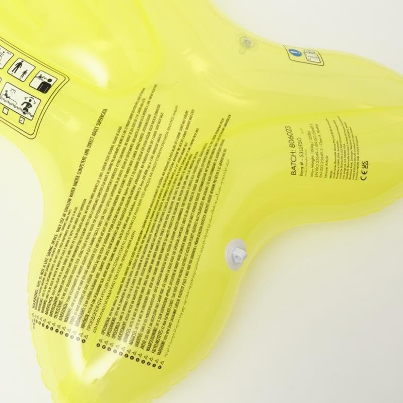 Sunnylife - Colchón hinchable Luxe Lie-On - Sonny the Sea Creature, Citrus