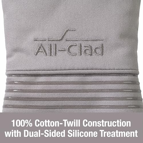 image for All-Clad Silicone Oven Mitts: Heat Resistant up to 500 Degrees - 100% 