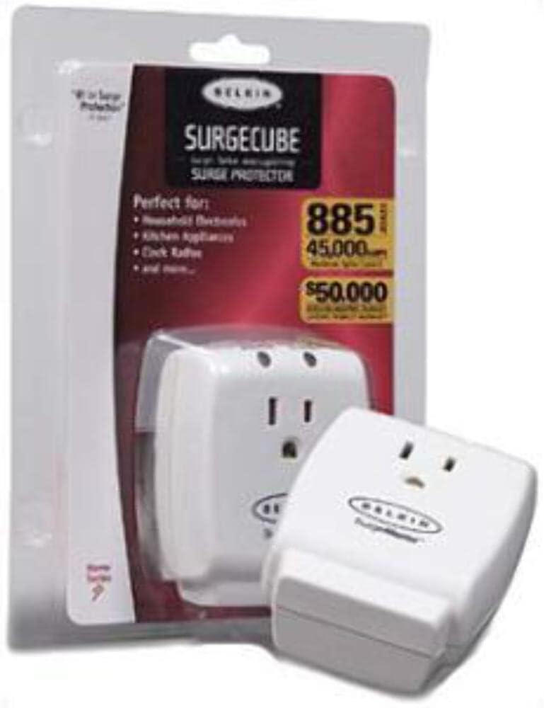 Belkin 1-Outlet Home Series SurgeCube