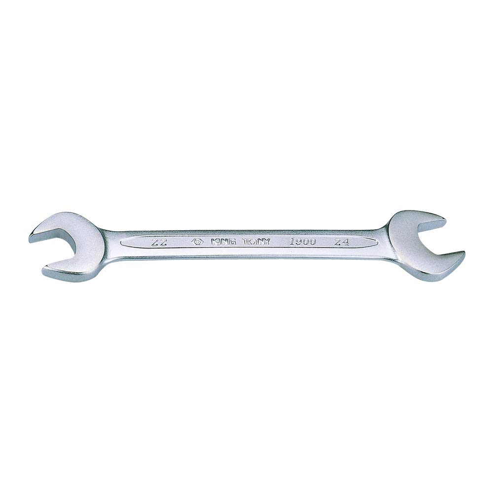 KING TONY 19002632 Alloy Steel 15 Degrees Open End Plumbers 
