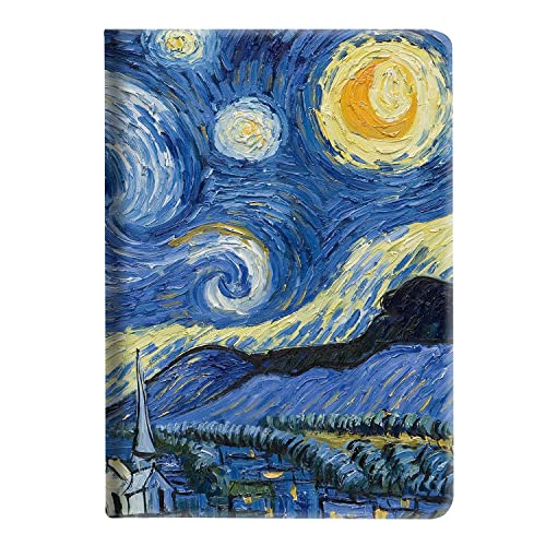 DuraSafe Cases Para iPad Mini 6 Gen 2021 de 8,3 pulgadas [Mini 6.] A2567 A2568 A2569 MK893FD/A MK8E3FD/A MK8C3FD/A Smart Auto Sleep Wake Adjustable Viewing Angle Stand Printed Flip Cover - Starry