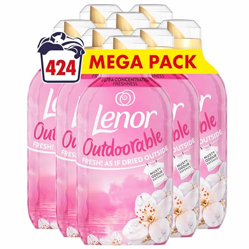 Lenor Outdoorable Fabric Conditioner 424 Washes (8x53), Dreamy Jasmine -