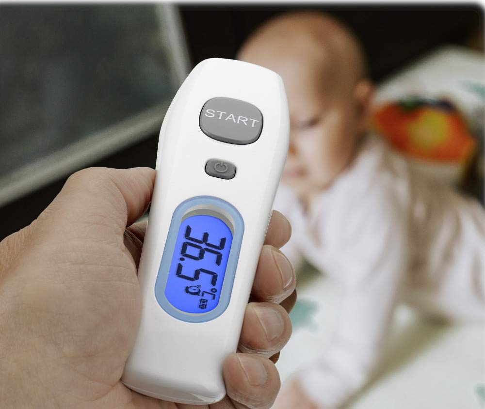 TFA 15.2024.02 - Termómetro infrarrojo para medir la temperatura del cuerpo y de la superficie