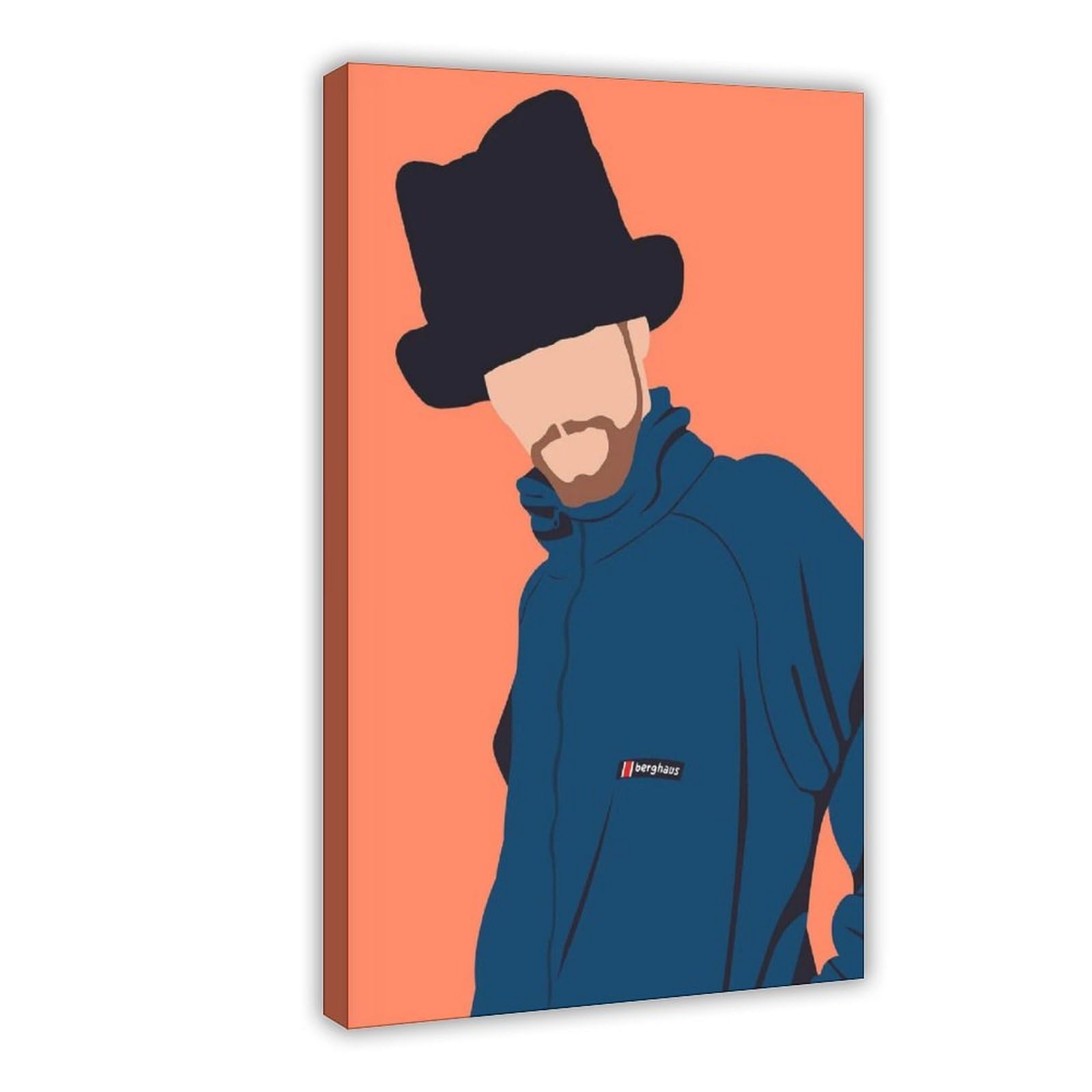 Bncedjk Jamiroquai Poster Canvas Poster Wall Art Print Picture Paintings 12X18inch(30X45cm)