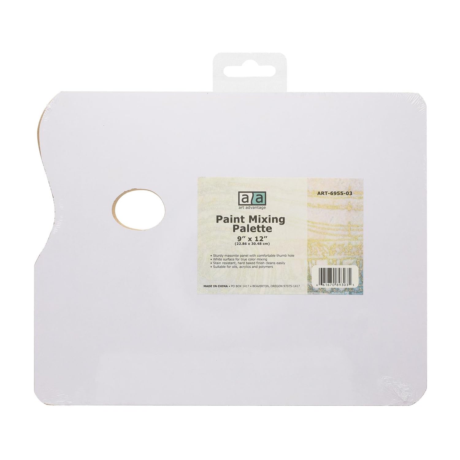 Art Advantage Palette 9x12 Two Sided